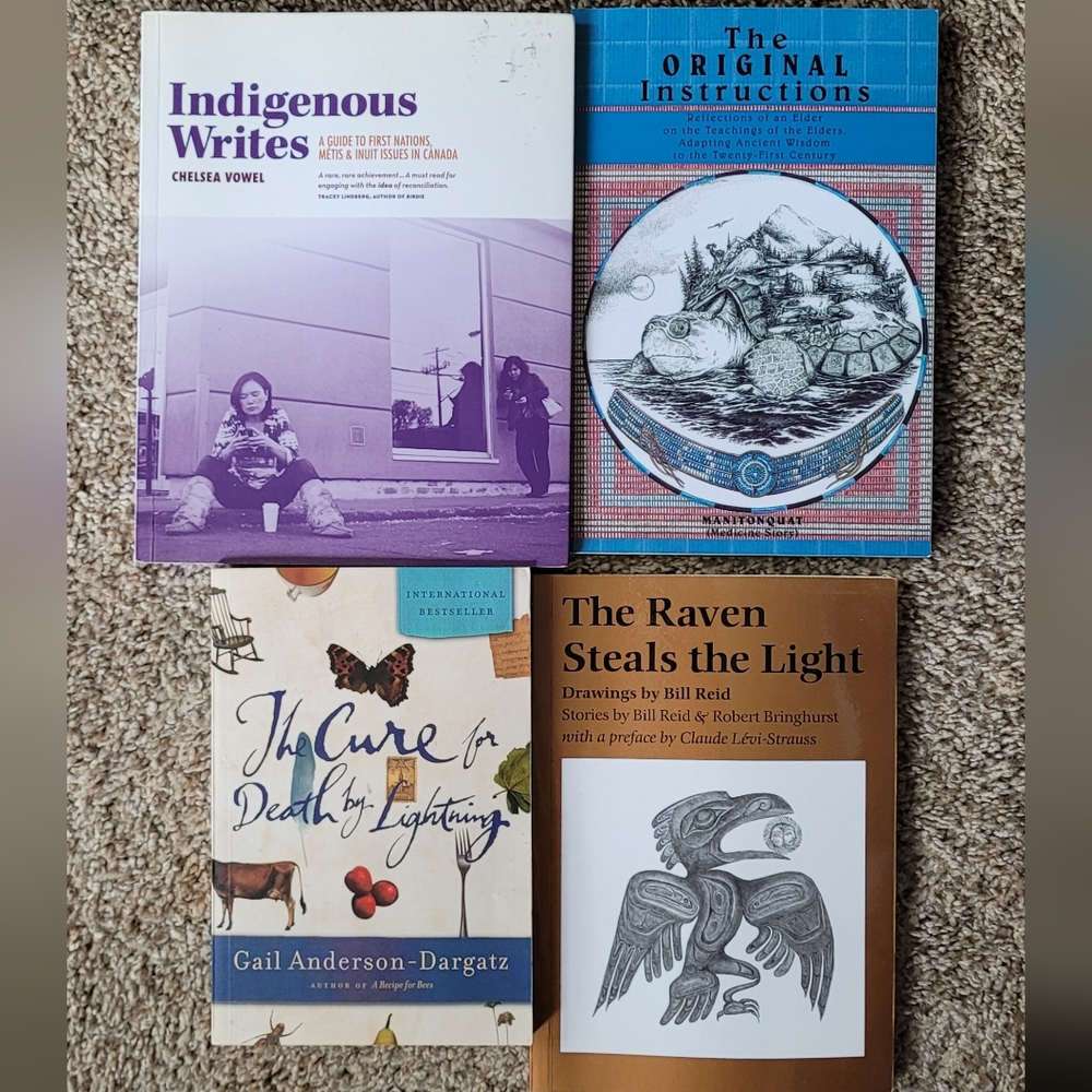 Indigenous literature textbook and fiction bundle